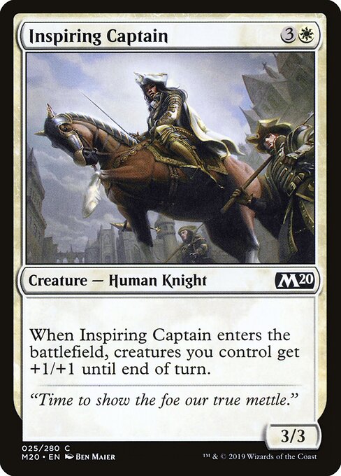 Core Set 2020 - 25 - Inspiring Captain - Common