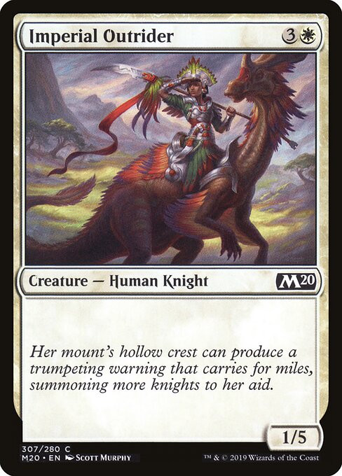 Core Set 2020 - 307 - Imperial Outrider - Common