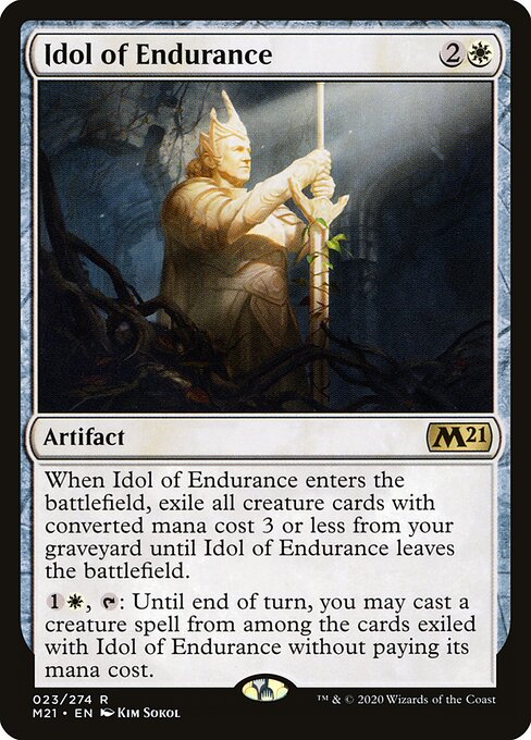 Core Set 2021 - 23 - Idol of Endurance - Rare