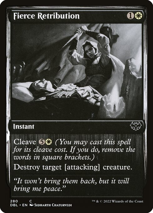 Innistrad: Double Feature - 280 - Fierce Retribution - Common