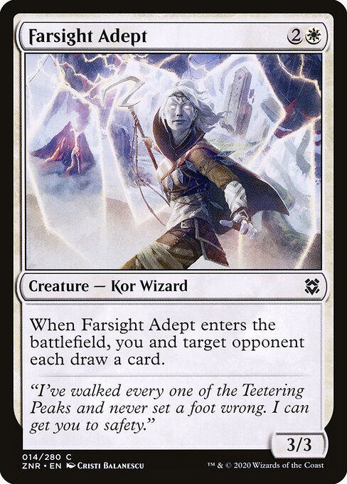Zendikar Rising - 14 - Farsight Adept - Common