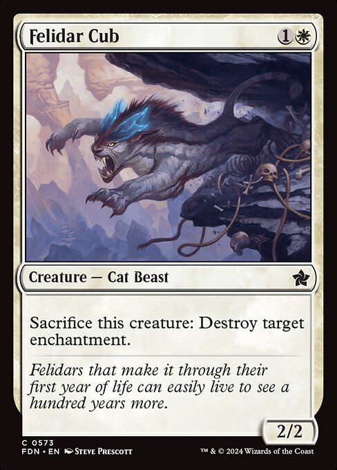 Foundations - 573 - Felidar Cub - Common