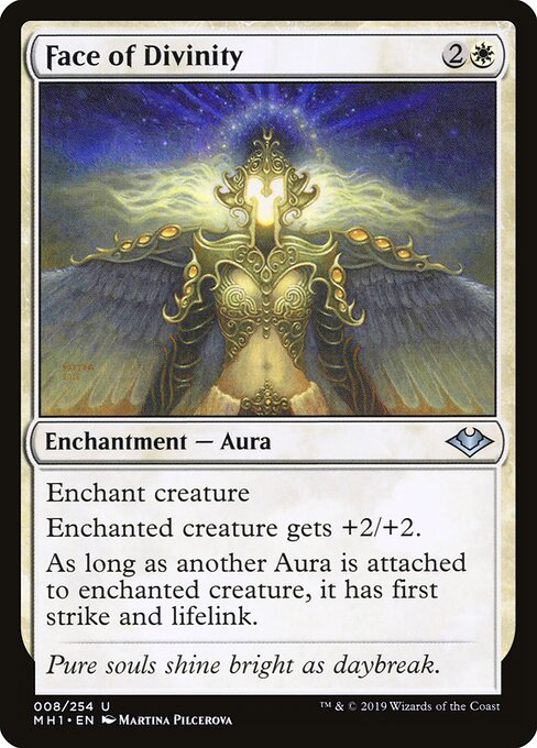Modern Horizons - 8 - Face of Divinity - Uncommon
