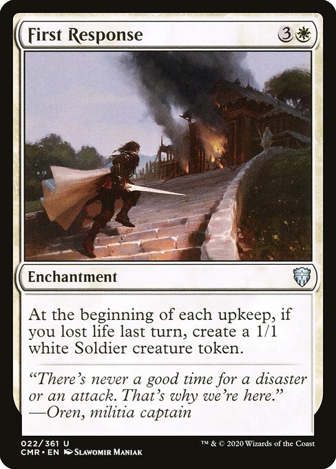Commander Legends - 22 - First Response - Uncommon