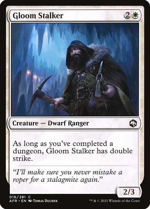Adventures in the Forgotten Realms - 16 - Gloom Stalker - Common