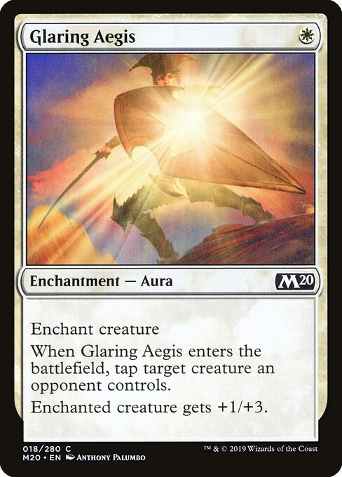 Core Set 2020 - 18 - Glaring Aegis - Common