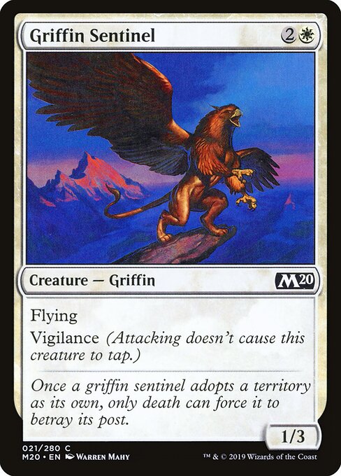 Core Set 2020 - 21 - Griffin Sentinel - Common