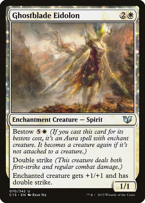 Commander 2015 - 70 - Ghostblade Eidolon - Uncommon