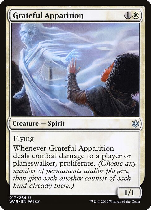 War of the Spark - 17 - Grateful Apparition - Uncommon