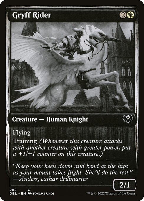 Innistrad: Double Feature - 282 - Gryff Rider - Common