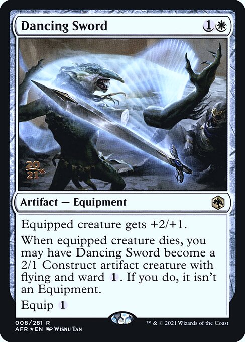 Adventures in the Forgotten Realms Promos - 8s - Dancing Sword - Rare