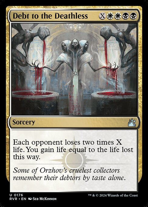 Ravnica Remastered - 176 - Debt to the Deathless - Uncommon