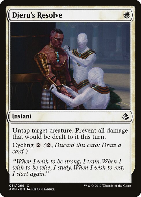 Amonkhet - 11 - Djeru's Resolve - Common