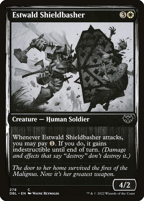 Innistrad: Double Feature - 278 - Estwald Shieldbasher - Common