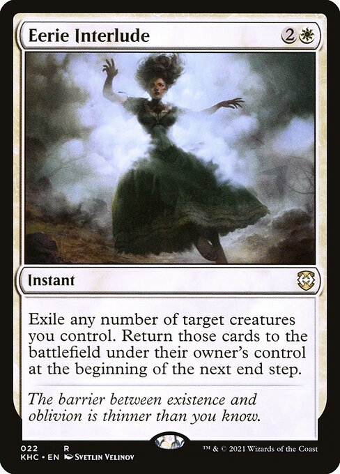 Kaldheim Commander - 22 - Eerie Interlude - Rare