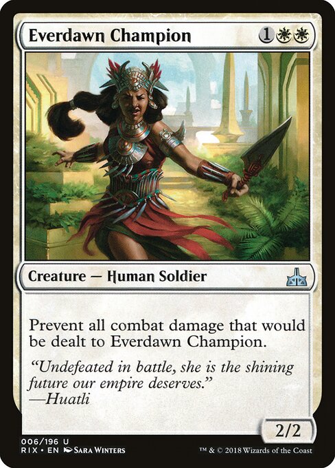 Rivals of Ixalan - 6 - Everdawn Champion - Uncommon