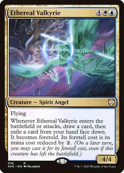 Kaldheim Commander - 16 - Ethereal Valkyrie - Rare