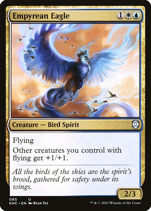 Kaldheim Commander - 85 - Empyrean Eagle - Uncommon