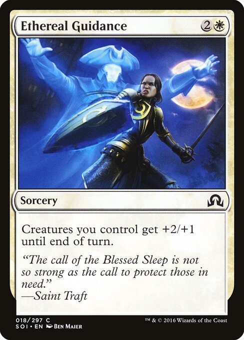 Shadows over Innistrad - 18 - Ethereal Guidance - Common