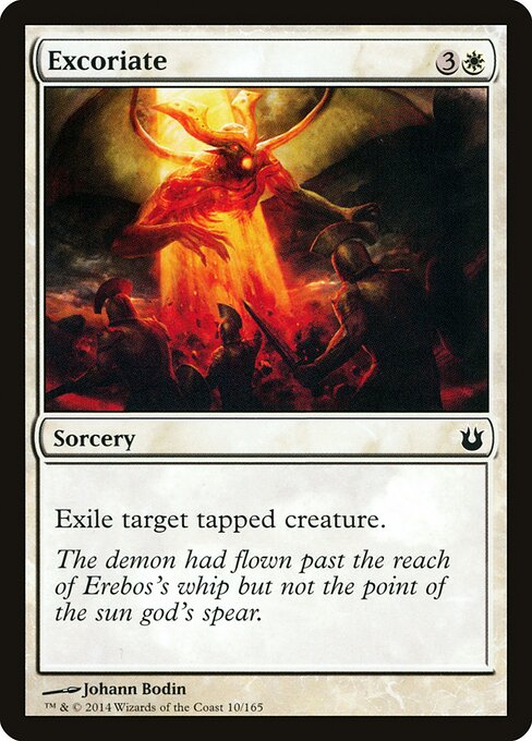Born of the Gods - 10 - Excoriate - Common