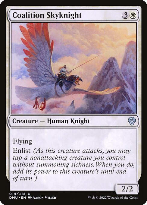 Dominaria United - 14 - Coalition Skyknight - Uncommon