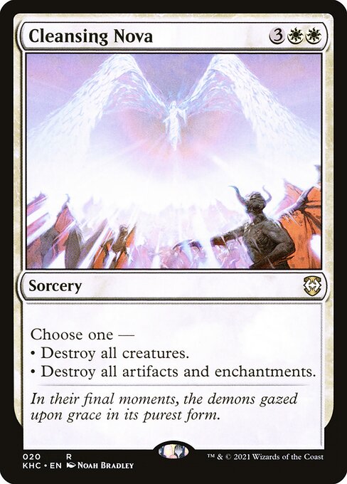 Kaldheim Commander - 20 - Cleansing Nova - Rare