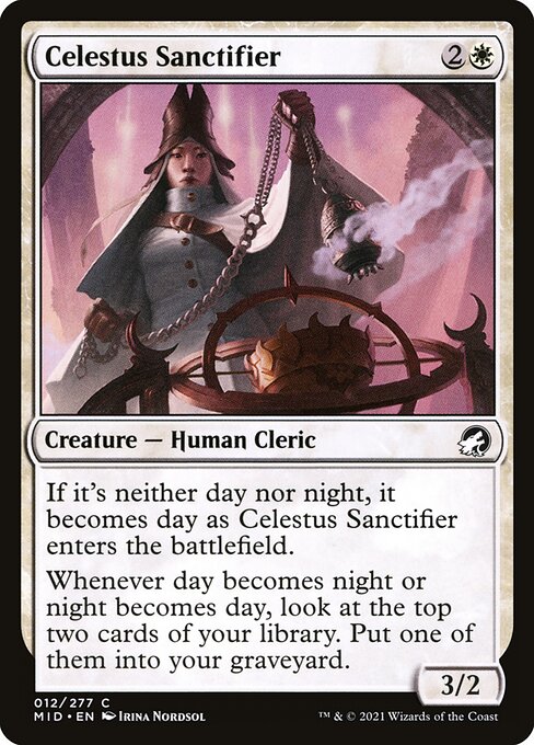 Innistrad: Midnight Hunt - 12 - Celestus Sanctifier - Common