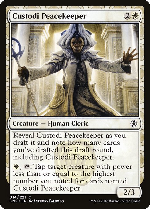 Conspiracy: Take the Crown - 14 - Custodi Peacekeeper - Common