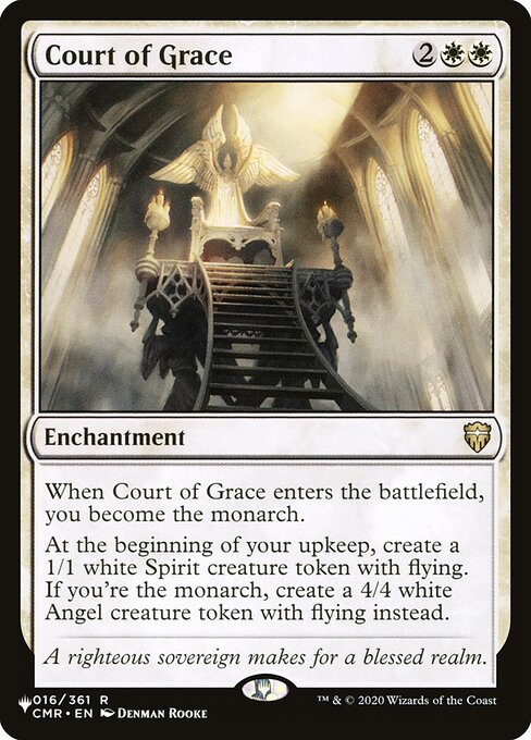 The List - CMR-16 - Court of Grace - Rare