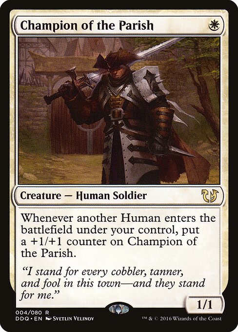 Duel Decks: Blessed vs. Cursed - 4 - Champion of the Parish - Rare