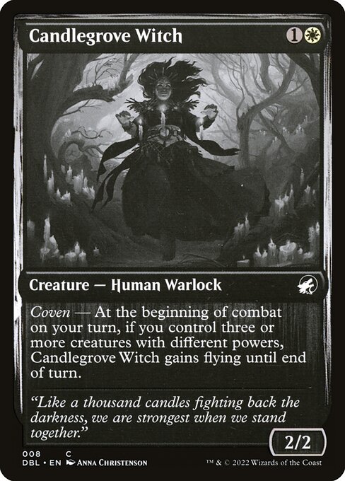 Innistrad: Double Feature - 8 - Candlegrove Witch - Common