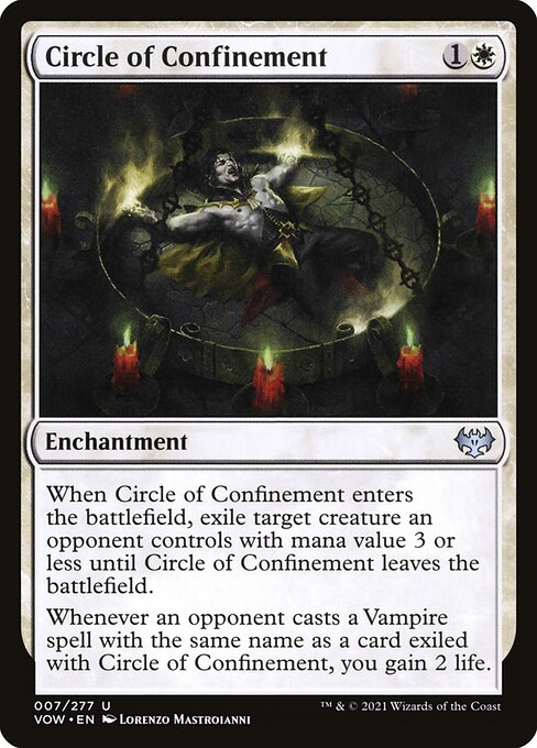 Innistrad: Crimson Vow - 7 - Circle of Confinement - Uncommon