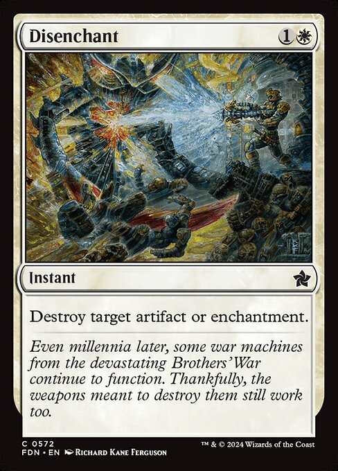Foundations - 572 - Disenchant - Common