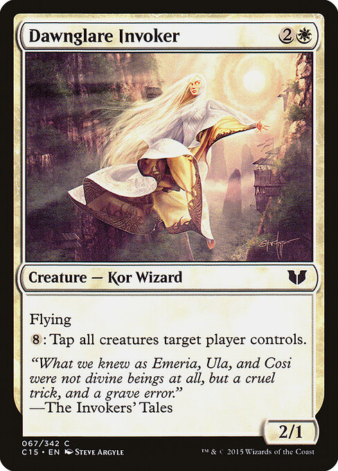 Commander 2015 - 67 - Dawnglare Invoker - Common