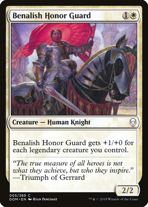 Dominaria - 5 - Benalish Honor Guard - Common