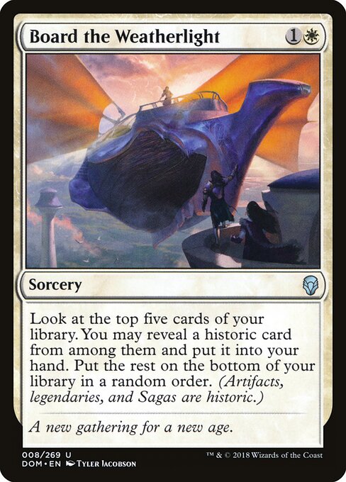 Dominaria - 8 - Board the Weatherlight - Uncommon