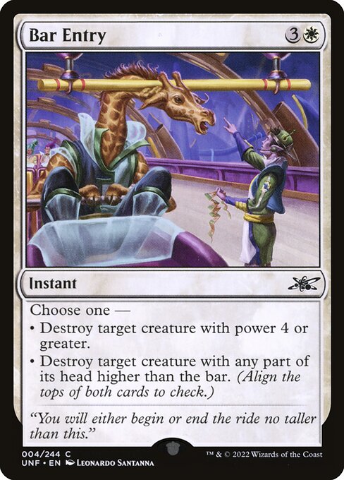 Unfinity - 4 - Bar Entry - Common