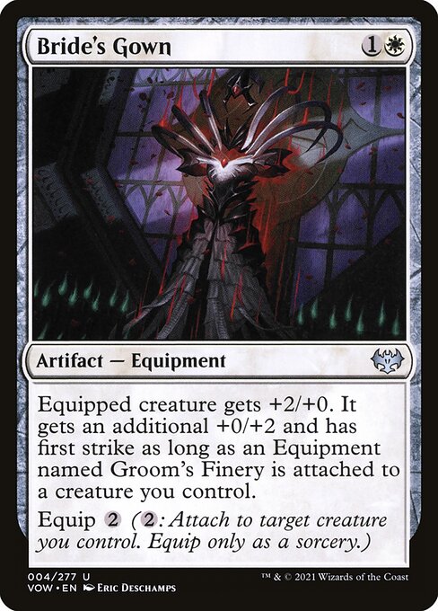Innistrad: Crimson Vow - 4 - Bride's Gown - Uncommon