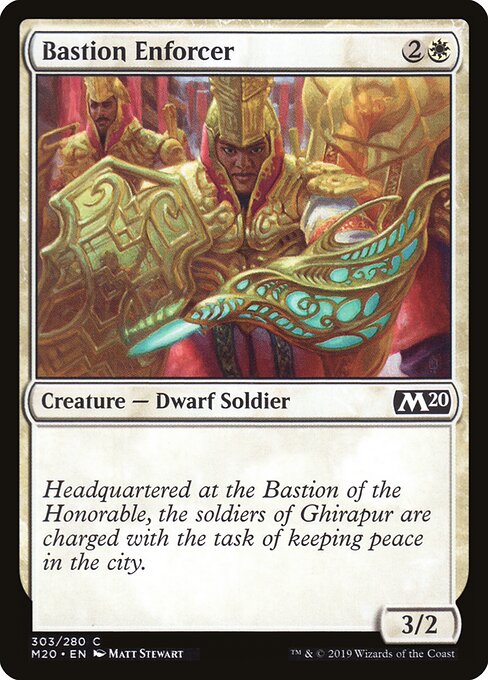 Core Set 2020 - 303 - Bastion Enforcer - Common