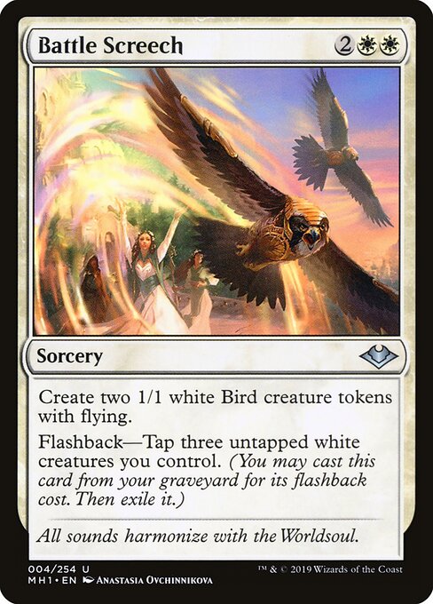 Modern Horizons - 4 - Battle Screech - Uncommon