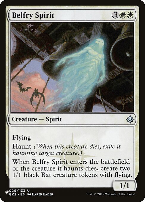 The List - GK2-29 - Belfry Spirit - Uncommon