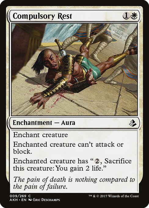 Amonkhet - 9 - Compulsory Rest - Common