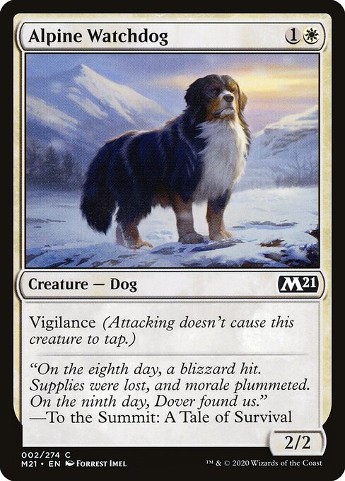 Core Set 2021 - 2 - Alpine Watchdog - Common