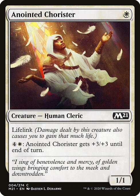 Core Set 2021 - 4 - Anointed Chorister - Common