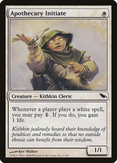 Shadowmoor - 1 - Apothecary Initiate - Common