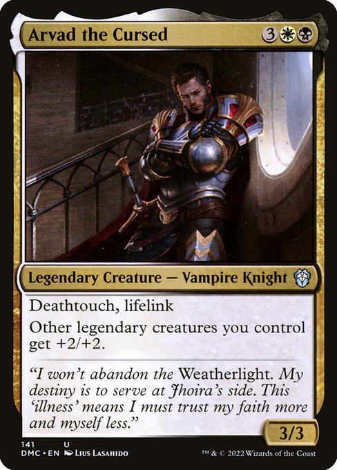 Dominaria United Commander - 141 - Arvad the Cursed - Uncommon