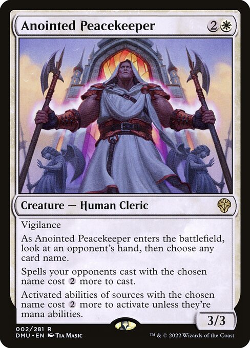 Dominaria United - 2 - Anointed Peacekeeper - Rare