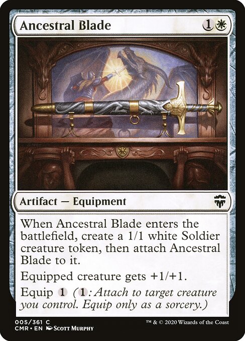Commander Legends - 5 - Ancestral Blade - Common