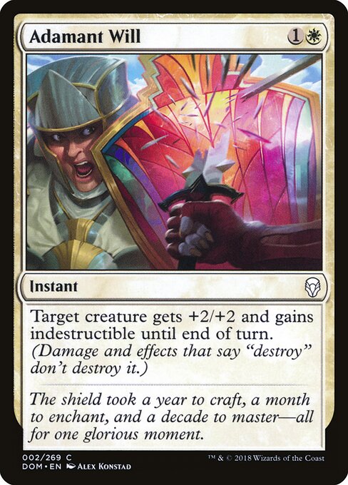 Dominaria - 2 - Adamant Will - Common