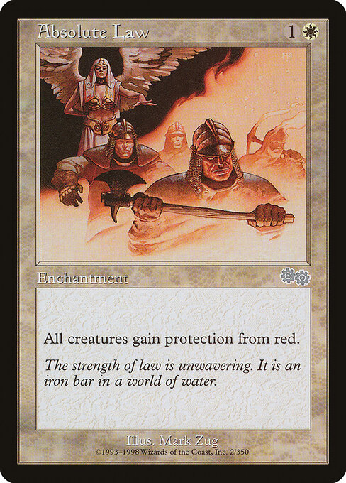 Urza's Saga - 2 - Absolute Law - Uncommon